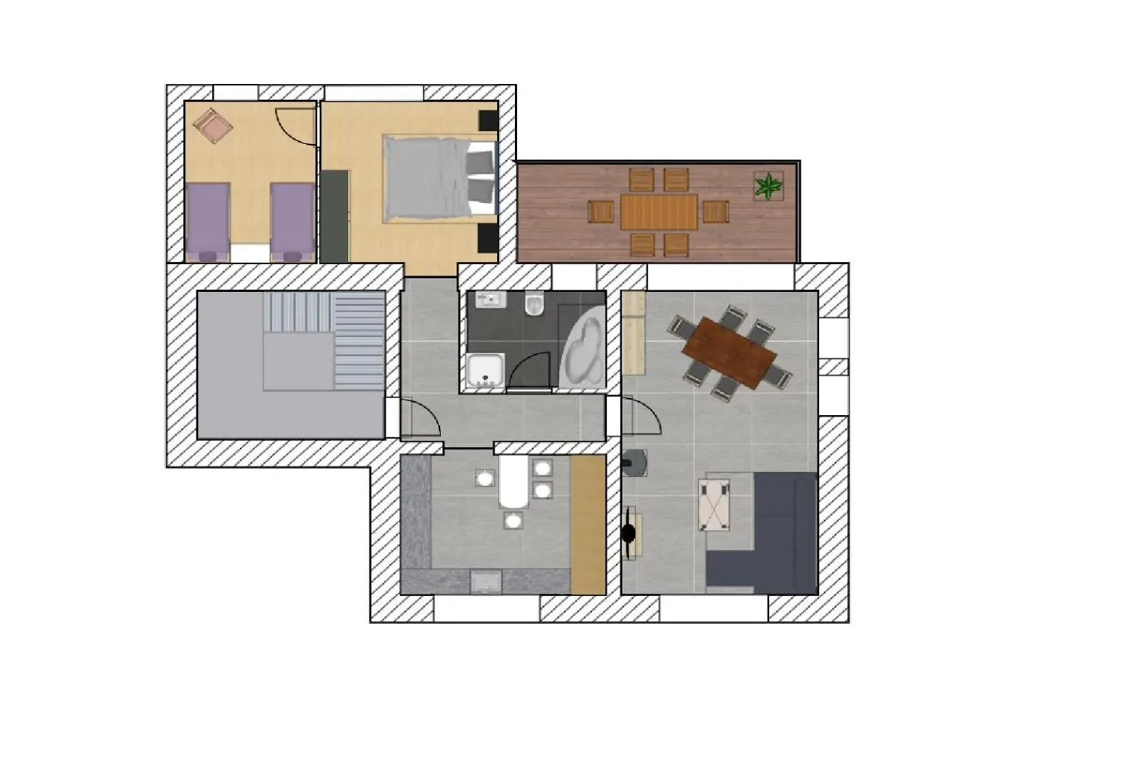 Apartment 90 Qm Wohnung, 3 Zimmer, Balkon & Grosse Kueche - In Seenaehe, Schnell In Der Stadt Leipzig Germany